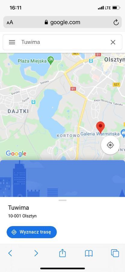 Apartament Przystan Calamo Lejlighed Olsztyn  Eksteriør billede